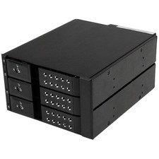 Efficient Aluminum Hot Swap Backplane - Supports Three 3.5in SAS/SATA HDDs picture