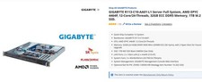 GIGABYTE R113-C10 AMD EPYC 4464P 32GB 1TB SSD 1U Server picture