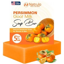 Persimmon Soap Bar for Body Odor Control – Purifying Deodorizing Body Wash wi picture