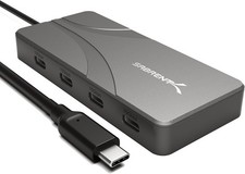 Sabrent Omniport 6B Usb C Hub 6-Port Splitter 4X 10Gbps 2X Usb-A Ports 100W Pd picture