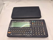 SHARP PC-G850VS Pocket Computer C-Language Programmable Calc Tested 60389 picture