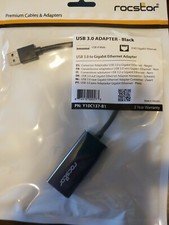 Rocstor Y10C137-B1 Premium USB 3.0 to Gigabit Ethernet NIC Network Adapter picture