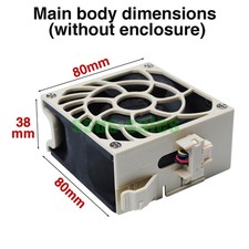 NEW FAN-0118L4 4Pin 80mm Hot Swap PWM Server Chassis Cooling Fan For Supermicro picture