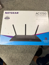 NETGEAR R6400-100NAS AC1750 Dual-Band Gigabit WiFi Router 4-Port Black picture