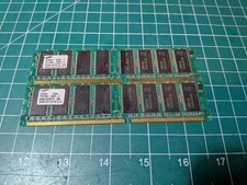 Samsung 512MB Kit (2x 256MB) PC2700U DDR333 Desktop RAM Memory M368L3223ETN-CB3  picture