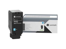 Lexmark 735 Original Laser Toner Cartridge Cyan Pack 71C10C0 picture