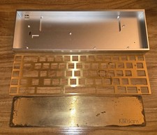 KBDfans Tofu65 Custom Mechanical Keyboard DIY Kit, Silver/Brass picture