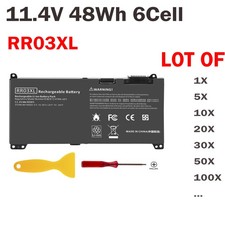 🧡LOT OF RR03XL Battery For HP ProBook 430 440 450 455 470 G4 G5 851477-421 48Wh picture