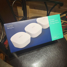 eero eero WiFi System Mesh Router Kit 3-Pack (3 Units), White picture