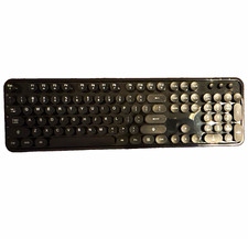 MOFii Sweet Wireless Full Size Keyboard Black English QWERTY Multimedia picture