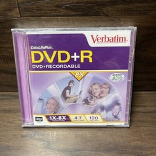 Brand New Still Sealed Verbatim DVR+R Recordable  4.7GB 8X-Speed #11 picture
