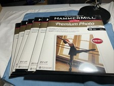 Hammermill Ultra 8 1/2x11Photo High Gloss Paper ,6 Packs Of 15 All 1- Price ink. picture
