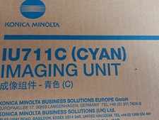 Konica Minolta A2X20KD IU711C Cyan Imaging Unit C654 C654e C754 C754e picture