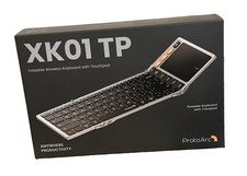 ProtoArc XK01 TP Portable Folding Keyboard Bluetooth With Touchpad New & Sealed picture