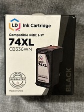NEW OPEN BOX  LD CB336WN High Yield Black Inkjet Cartridge for HP 74XL  picture