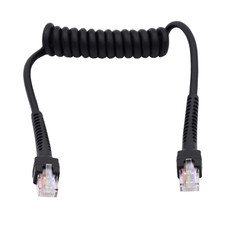 Stretch Coiled RJ45 Cat6 8P8C UTP Male to Male Cable LAN Ethernet Network Patch picture