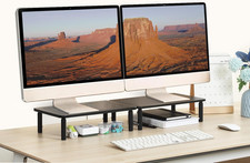 Monitor Stand for Desk, Monitor Riser, Adjustable Laptop Riser, Organizer, New picture