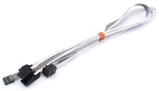 Supermicro CBL-SAST-0631 Mini SAS SFF-8643 > 4x SATA Reverse Breakout Cable 55cm picture