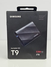 Samsung T9 2TB Portable SSD Up to 2000MB/s Gen 2x2 MU-PG2T0B/AM Black Sealed picture