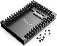 2.5 SSD SATA to 3.5 Hard Drive Adapter Internal Drive Bay Converter picture