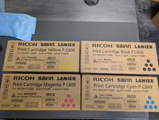 Genuine Ricoh P C600 Toner Cartridges picture