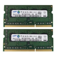 Samsung 16GB 2x8GB 1RX8 PC3L-12800S DDR3 1600MHZ 1.35V SODIMM RAM Laptop Memory picture