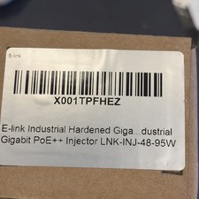E-LINK Industrial Gigabit PoE++ Injector 95W LNK-INJ-48-95W Open Box picture