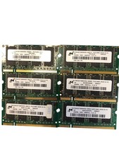 Micron 256MB PC2100s-2533-0-A1 SODIMM RAM (MT8VDDT3264HDG-265C3) picture