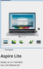 Acer Aspire Lite AL14-11M-X8EN 14in FHD Win11 8GB 512GB SSD Intel UHD picture