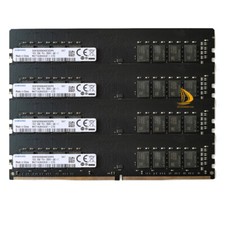 Samsung 4x 16GB 2RX8 PC4-2666V DDR4 21300MHz Test UDIMM Desktop Memory RAM 1.2V picture