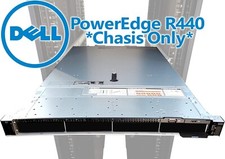 DELL EMC POWEREDGE R440 4BAY LFF SERVER CASE METAL CHASSIS FAN HJ4NN 6NY4R FYR2C picture