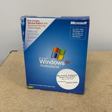 New Sealed Microsoft Windows XP Professional Full Retail Package Service Pack 2 picture