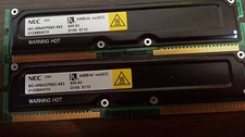 NEC 64 MB RIMM RDRAM Memory (MC-4R64CPE6C-653) picture