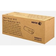 Xerox 106R02731 (3610X) Extra High Capacity Black Toner Cartridge Phaser 3610 picture