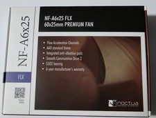 Noctua NF-A6x25 FLX Fan - 60mm 3-Pin 12V 2.36
