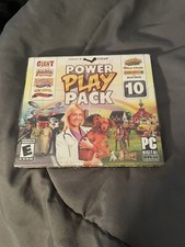 POWER PLAY PACK - 10 COMPLETE GAMES  SEALED PC CD picture