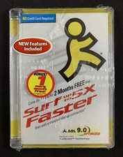 Vintage AOL 9.0 Optimized Free Trial CD picture