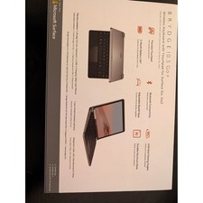Brydge 10.5 Go Keyboard Surface Go 1 & 2 Grey Backlit Rare Tech picture