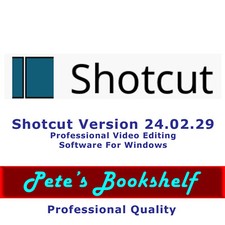 Shotcut Professional Video Editing Software for Windows on CD picture