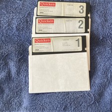 Intuit Quicken Version 6.0 for DOS Personal Finance 5.25