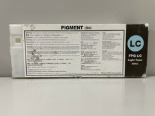 New Genuine Roland FPG-LC 220cc Light Cyan Pigment Ink Cartridge OB picture