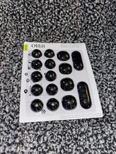 OHill OH-CBC-16 Cable Clips - Black, 16 Pack picture