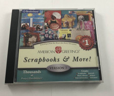 AMERICAN GREETINGS SCRAPBOOKS & MORE VERSION 7 : CD-ROM PC WIN 98/ME/2000/XP picture