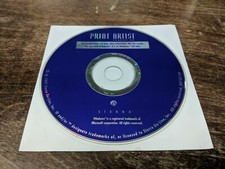 Print Artist Classic 3.0 Windows 95, 3.1. CD Rom. Sierra 1997 RARE VTG SOFTWARE picture
