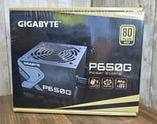 NEW Gigabyte P650G Power Supply 80 Plus Gold 650w - BRAND NEW and SEALED picture