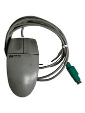 Vintage HP Hewlett Packard (M-S34) Wired Track Ball Computer Mouse Replacement  picture
