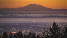 Landscape architecture building cityscape portland usa Custom Gaming Mat Desk picture