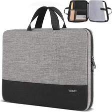 15.6 inch TSA Laptop Sleeve Computer Bag Water Resistant Case for Lenovo, HP, De picture