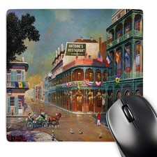 3dRose LLC 8 x 8 x 0.25 Inches Mouse Pad, Old New Orleans Painting (mp_80505_1) picture