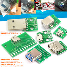 Female/Male USB to2.0/3.0  MICRO-typc Soldered Module Circuit Board Power Supply picture